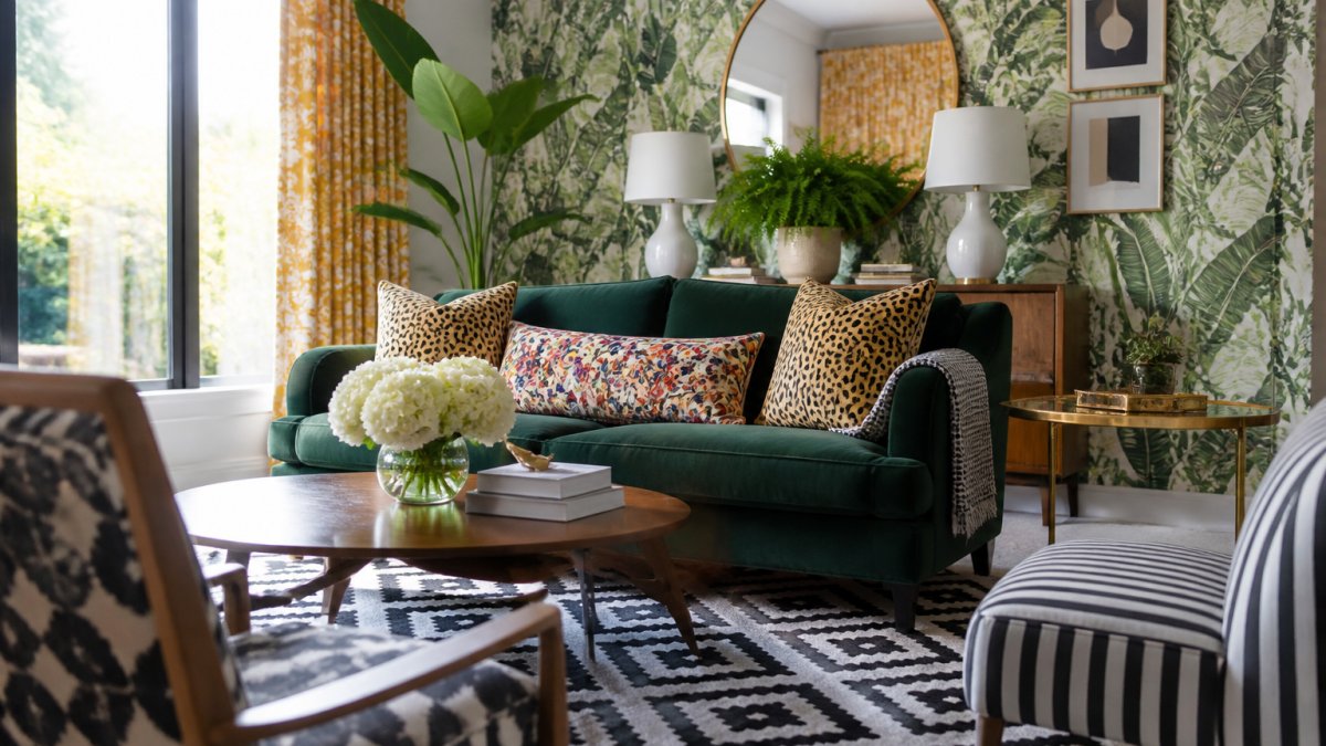 How to Mix Bold Patterns in Interior Design