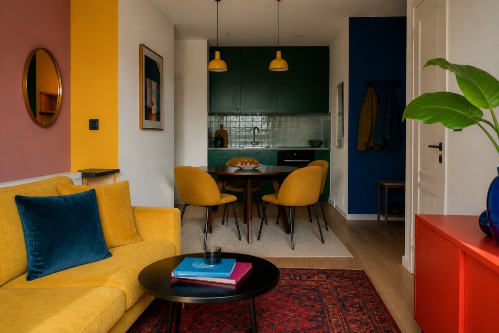 How to Style Bold Colors in Small Apartments (2026)