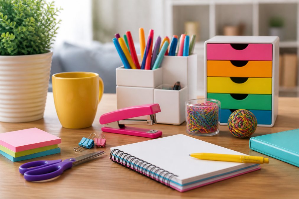 Modern Colorful Office Desk Accessories