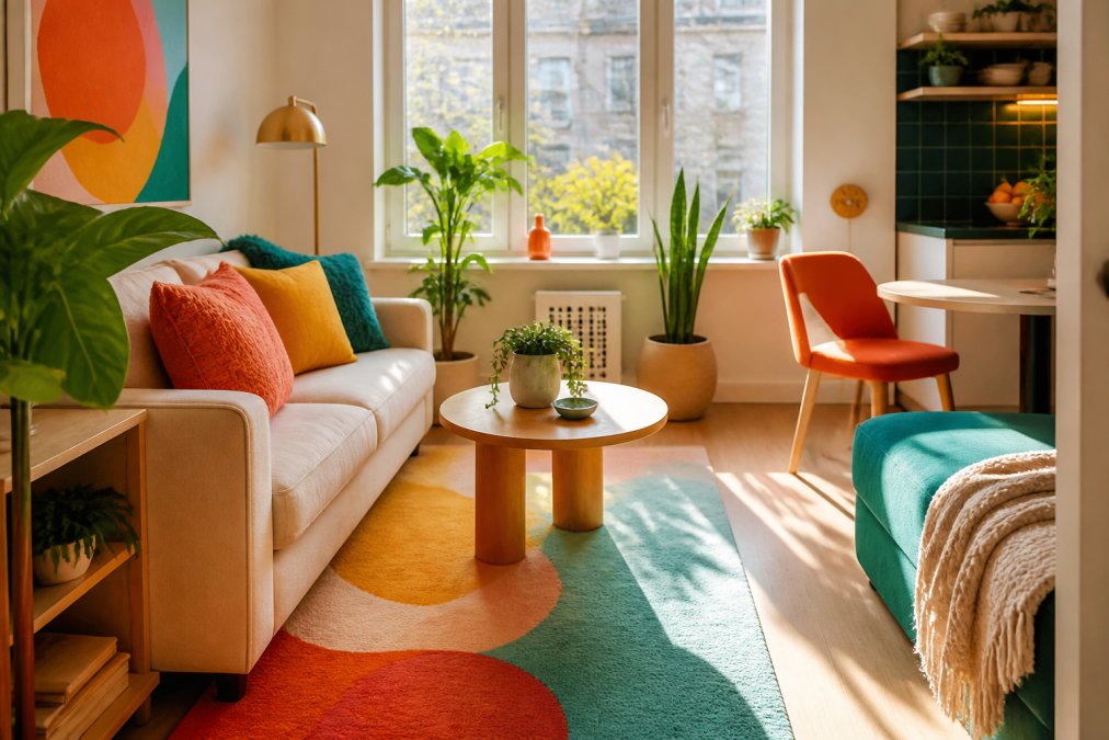 Vibrant Home Decor for Small Apartments 2026